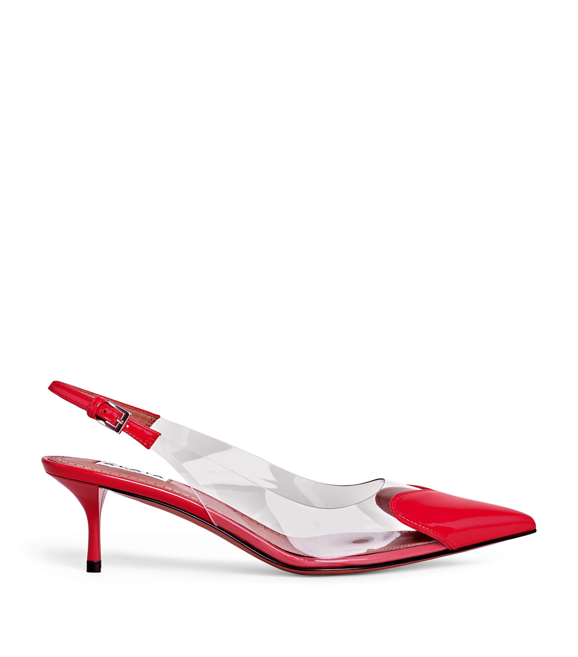 ALAÏA LE COEUR SLINGBACK PUMPS 55