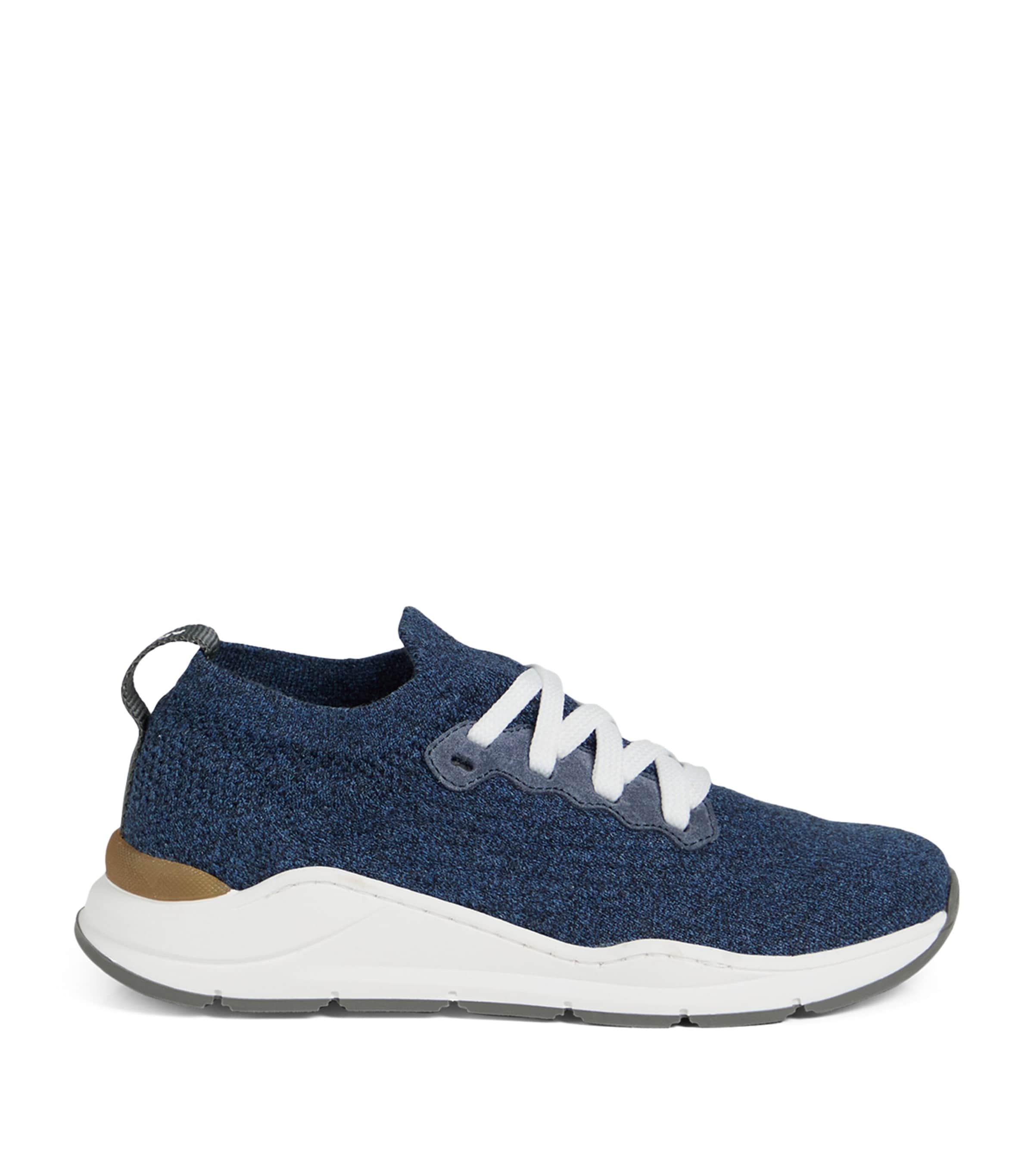 Brunello Cucinelli Kids' Knitted Slip-on Sneakers